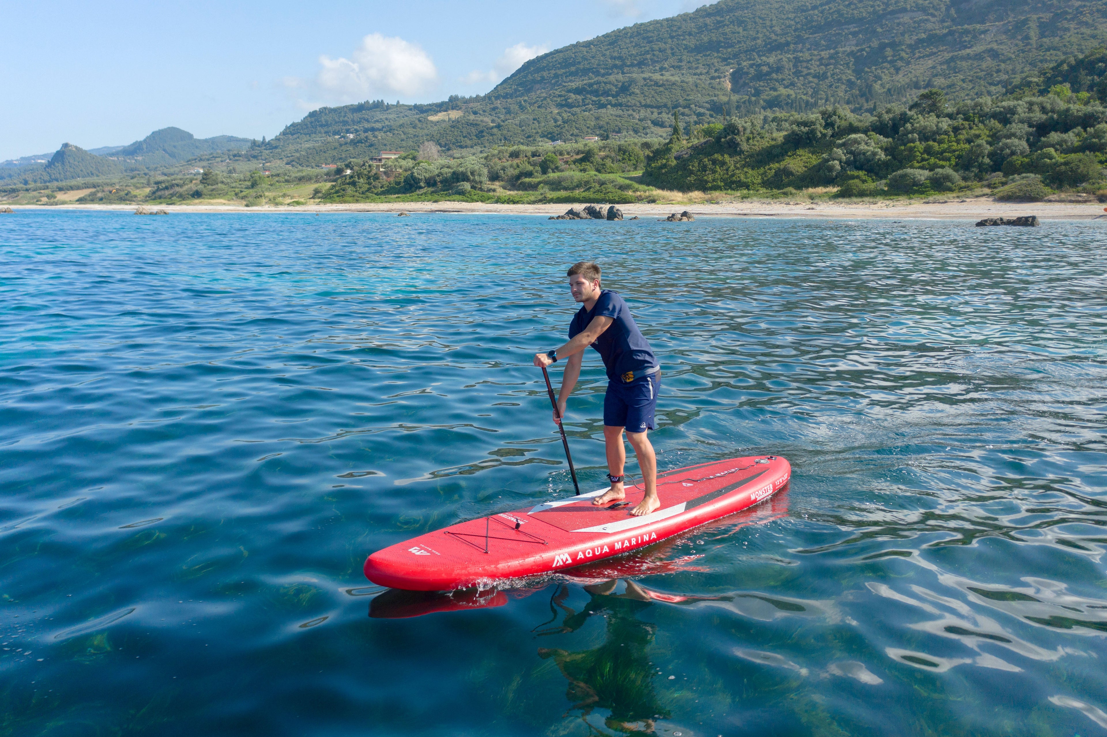 Aqua Marina MONSTER 12'0" Inflatable Paddle Board All-Around SUP
